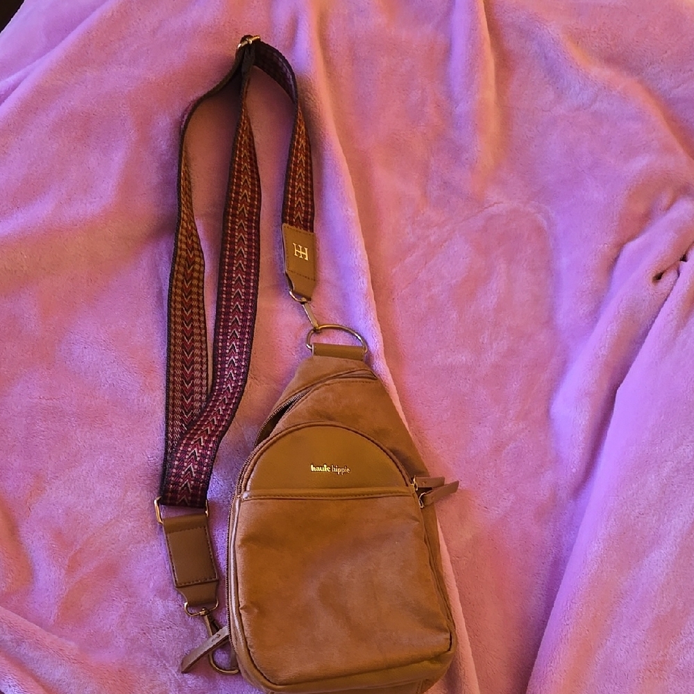 Humble Chic Tan Crossbody Bag
